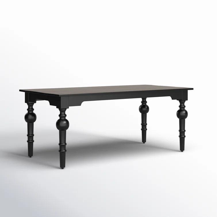 Dovetail Furniture 36" Acacia Solid Wood Dining Table & Reviews | Perigold