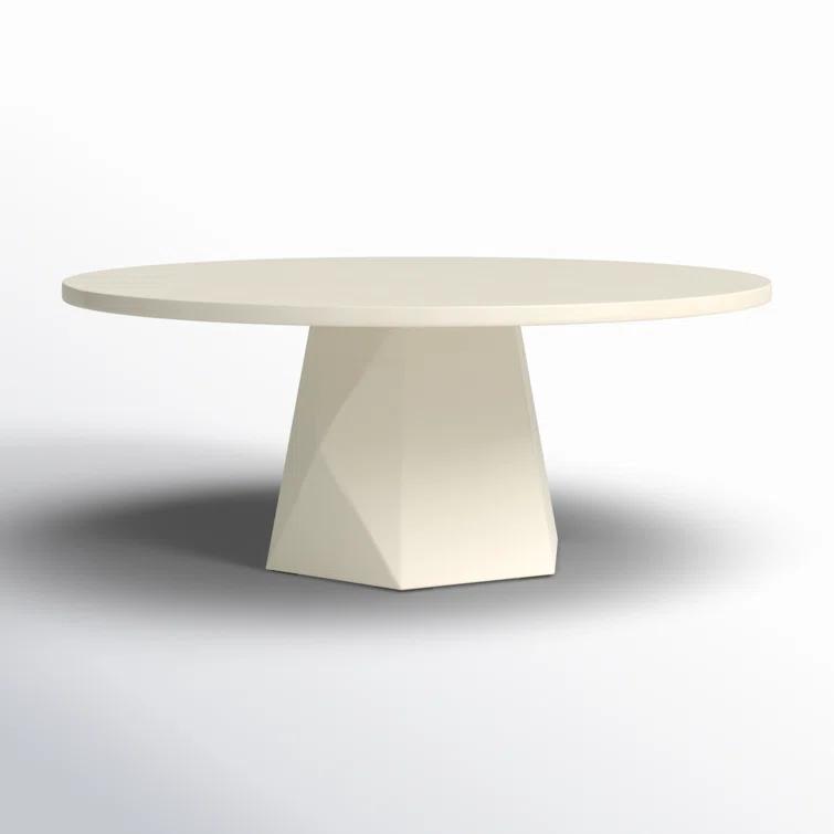 Schuller Indoor / Outdoor Round Coffee Table - White