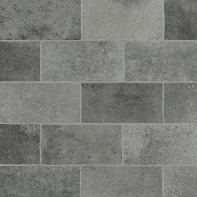 Montana 5" x 10" Porcelain Brick Look Wall & Floor Tile