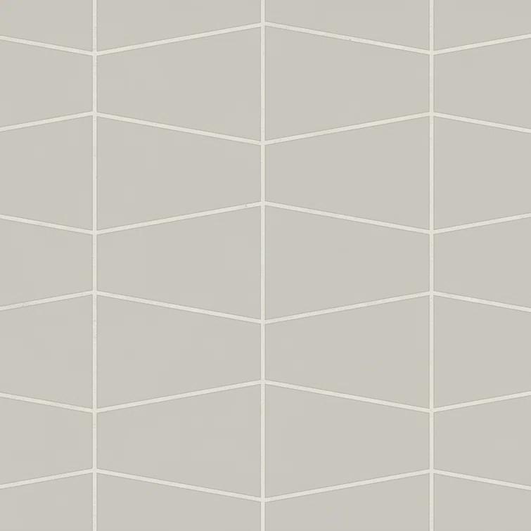 Marin Trapezoid Matte Porcelain Mosaic Tile