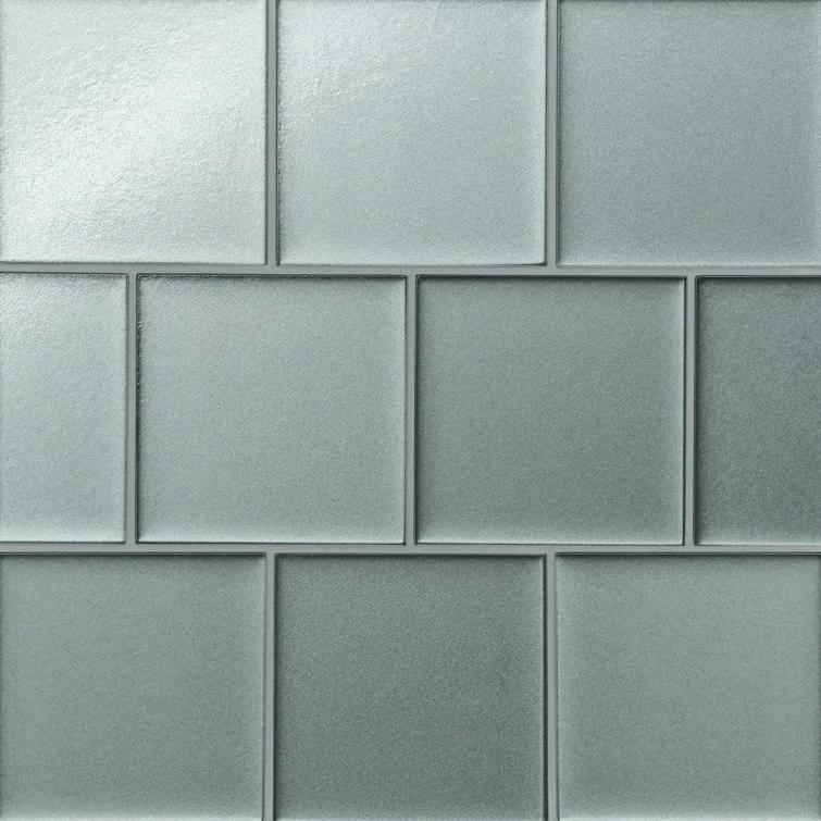 Kaikos 4" x 4" Glass Wall & Floor Tile