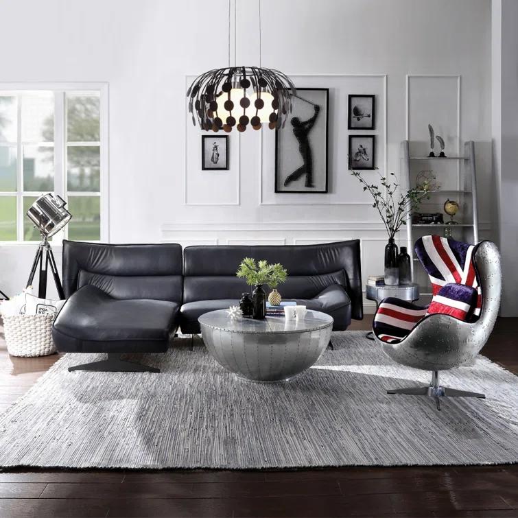 Brancaster Upholstered Swivel Accent Chair