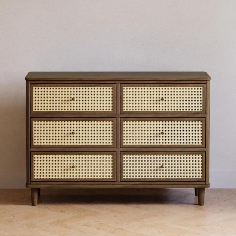 Marin 6 Drawer 19.49" W Dresser
