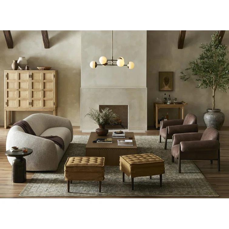 Four Hands Olia Leather Armchair | Perigold