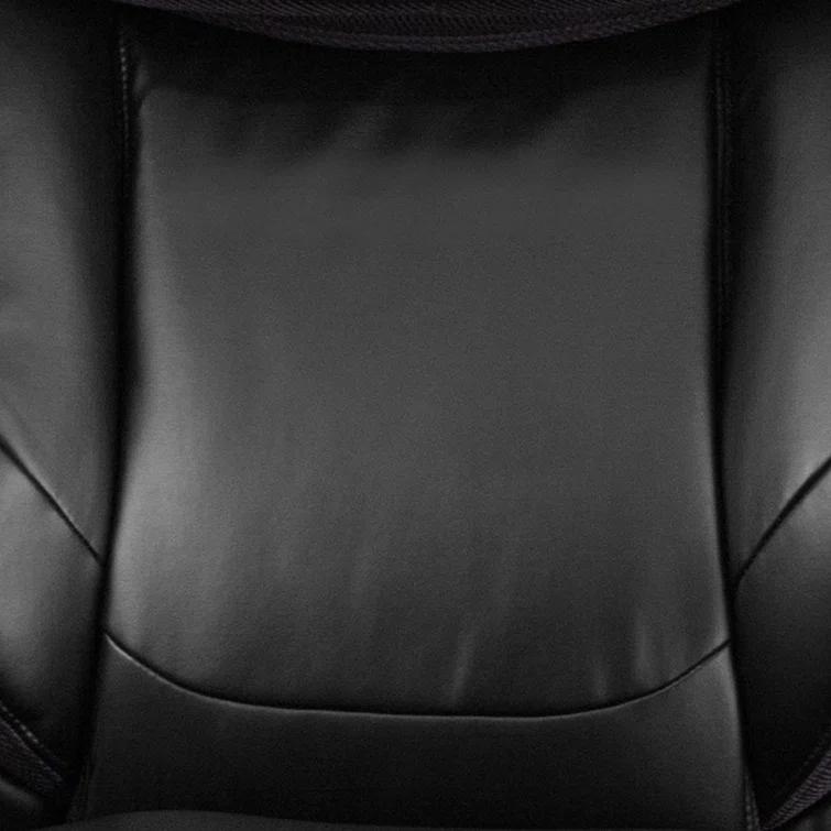 Flash Furniture Esmeralda Big & Tall LeatherSoft Ergonomic Office Chair with Headrest and Armrests by Flash Furniture