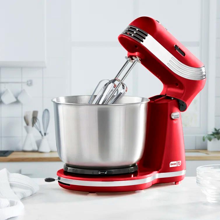 DASH Dash Mixers 6 Speed 2.5 Qt. Stand Mixer DCSM250RD