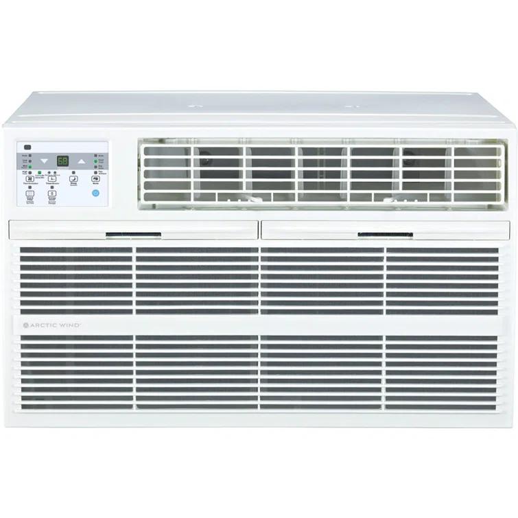 Arctic Wind 12000 BTU Through The Wall Air Conditioner for 550 Square Feet with Heater and Remote Included