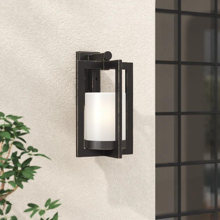 Melvin Single Light Outdoor Aluminum Wall Light