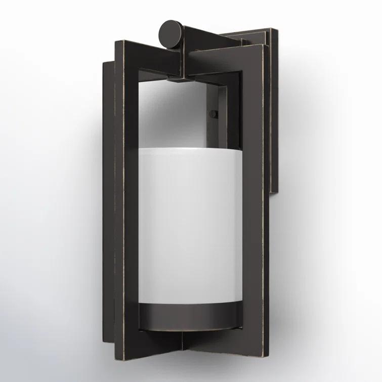 Melvin Single Light Outdoor Aluminum Wall Light