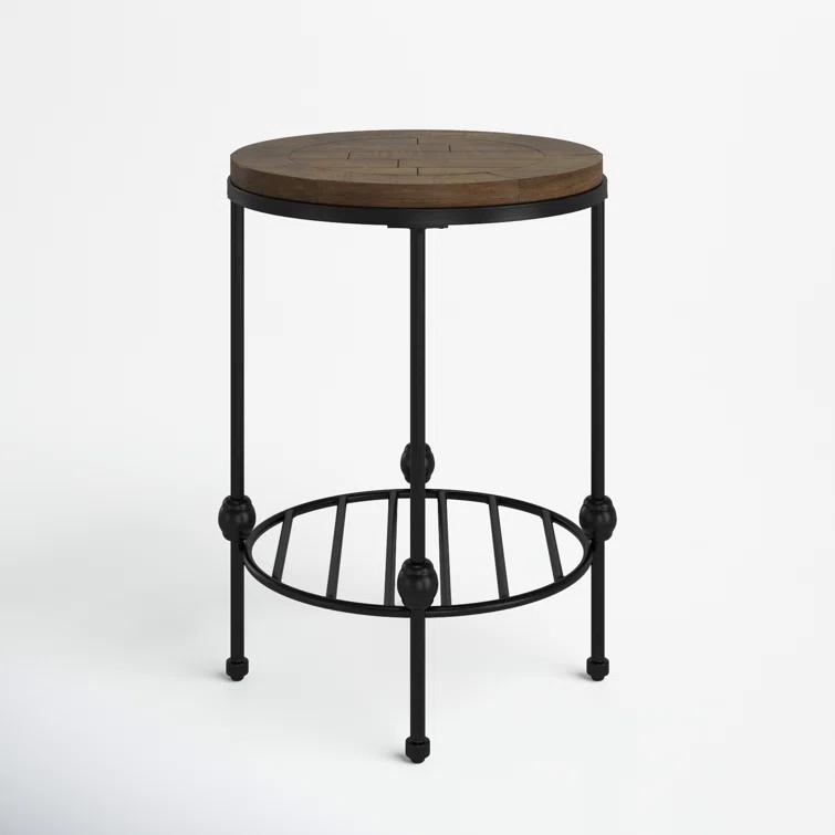 Roslin Solid Wood End Table