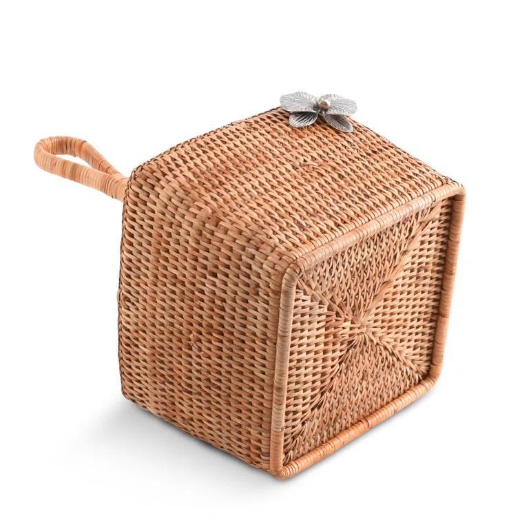 Vagabond House Natural Fibers Square Flatware Caddy