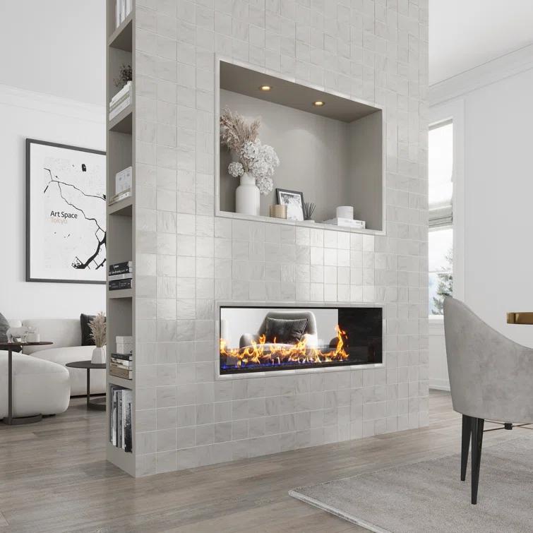 Apollo Tile 60 pack 4 in. x 4 in. Polished and Honed Ceramic Subway Wall Tile (6.48 sq. ft./Case)