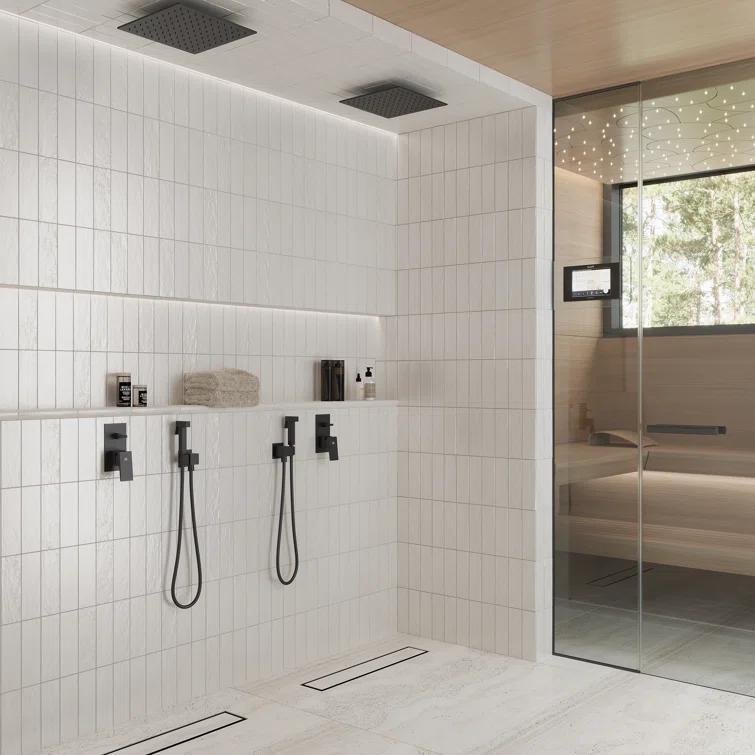 Apollo Tile 38 pack 2.5 in. x 8 in. Polished and Honed Ceramic Subway Wall Tile (5.38 sq. ft./Case)
