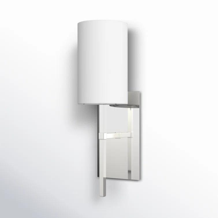 VER-241-PN-Crystorama Lighting-Veronica - One Light Wall Sconce-Polished Nickel Finish