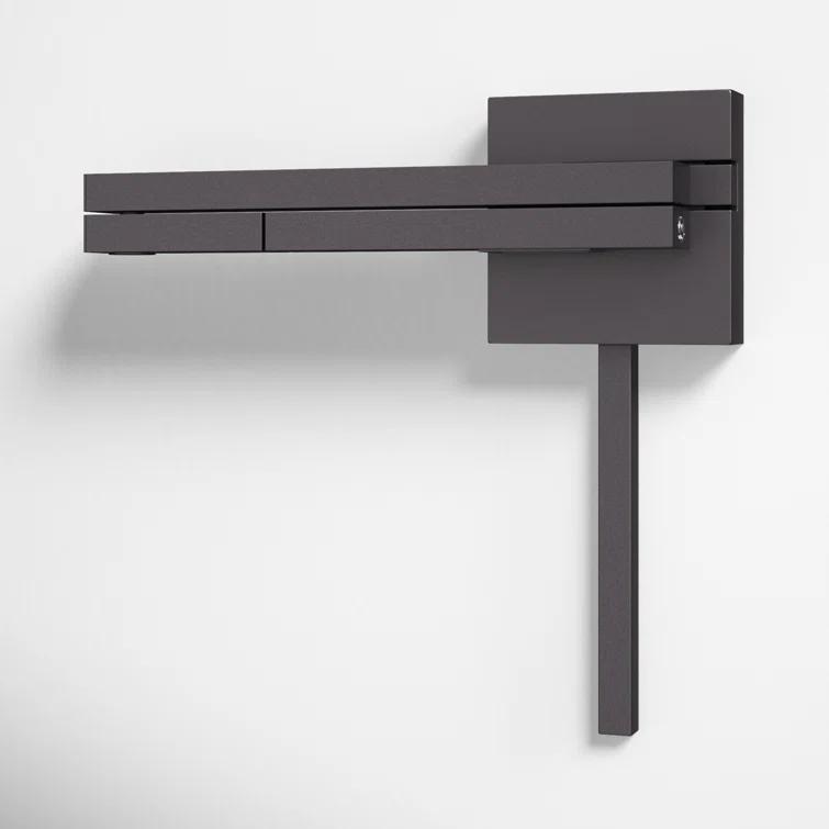 WAC Lighting Flip LED 3000K Left Contemporary Aluminum Swing Arm in Bronze