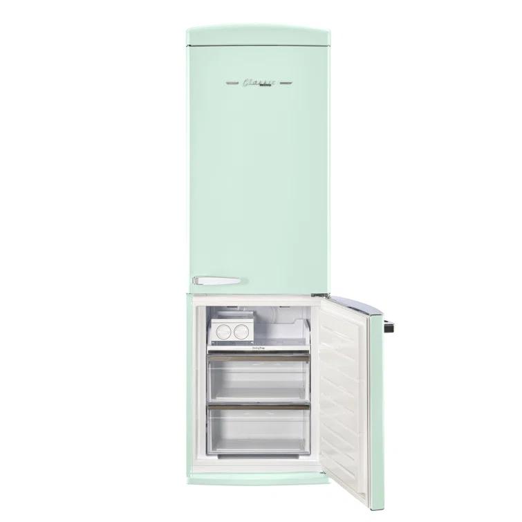 Unique Appliances Classic Retro 24 In 12 Cu.ft Bottom Mount Fridge Auto Defrost, Energy Star Certified, Counter Depth UGP-340L LG AC