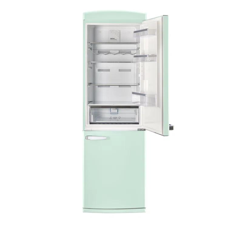 Unique Appliances Classic Retro 24 In 12 Cu.ft Bottom Mount Fridge Auto Defrost, Energy Star Certified, Counter Depth UGP-340L LG AC