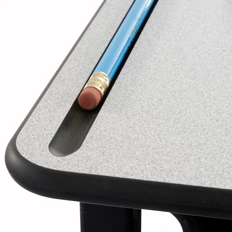 Safco Products Company AlphaBetter® Metal Adjustable Height Open Front Desk & Reviews | Wayfair
