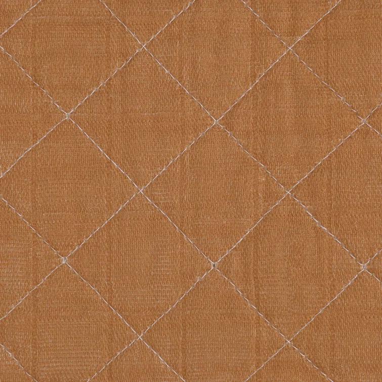 Burnt Sienna Quilted Muslin Changing Pad Cover