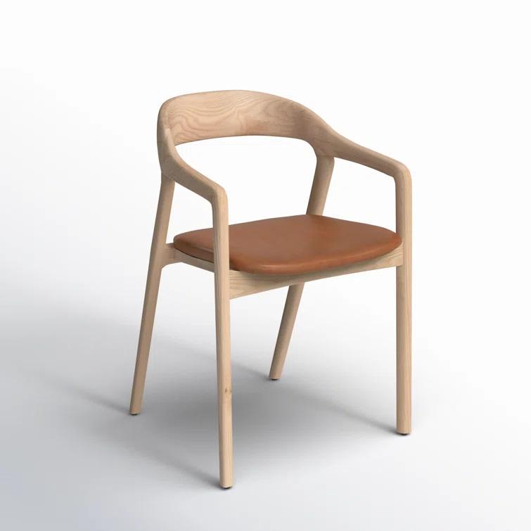 Kayla Leather Dining Armchair