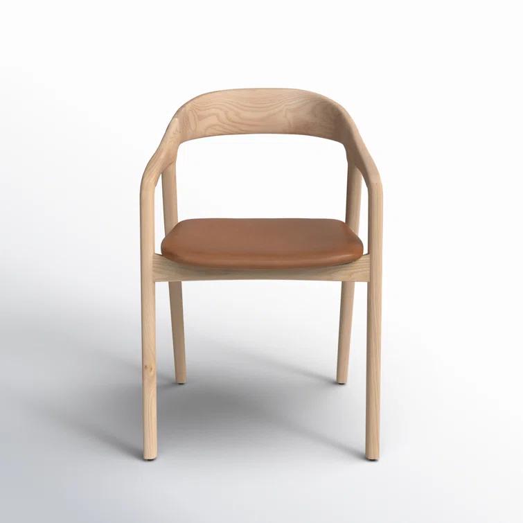 Kayla Leather Dining Armchair