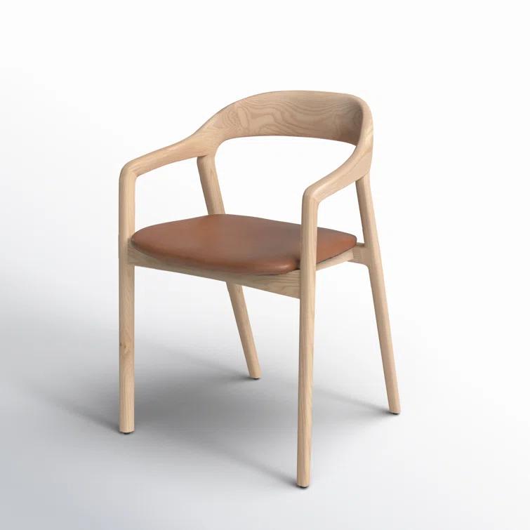 Kayla Leather Dining Armchair