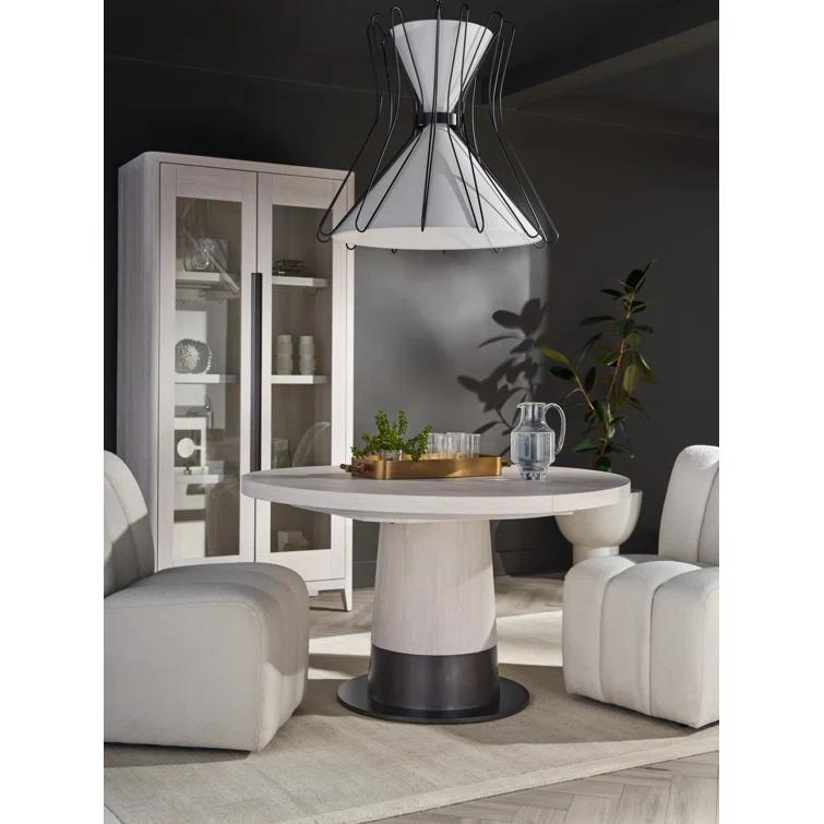 Universal Furniture Solara Oak Round Dining Table