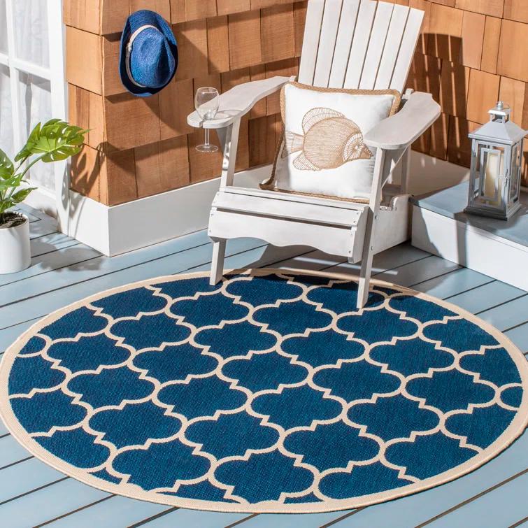 Safavieh Courtyard Performance Geometric Rug