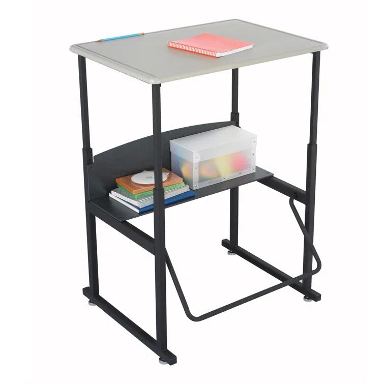 Safco Products Company AlphaBetter® Metal Adjustable Height Open Front Desk