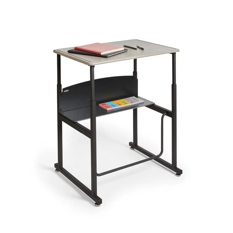 Safco Products Company AlphaBetter® Metal Adjustable Height Open Front Desk