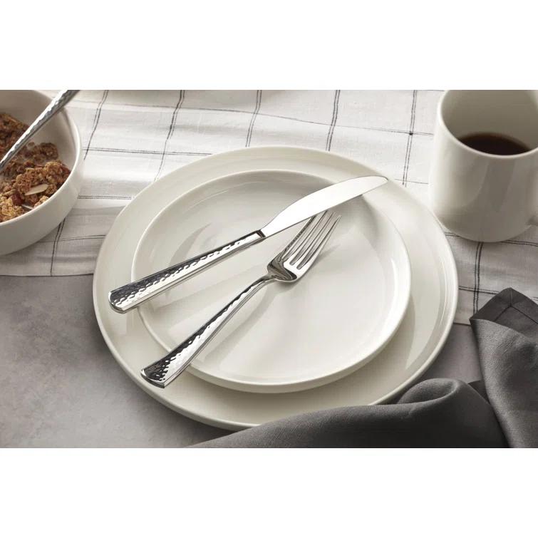Oneida Entertain 365 24 Seven White 12 - Piece Dinnerware Set (Set of 4)