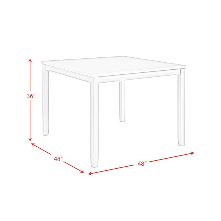 Conaughey 4 - Person Four Leg Dining Set