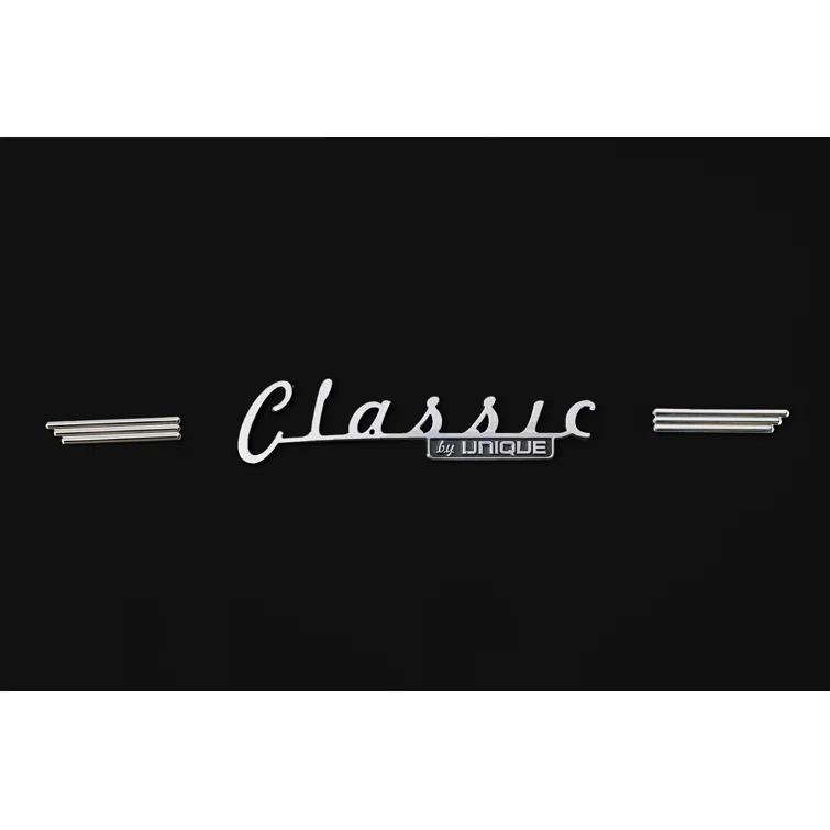 Unique Appliances Classic Retro 24 In 12 Cu.ft Bottom Mount Fridge Auto Defrost, Energy Star Certified, Counter Depth UGP-340L B AC