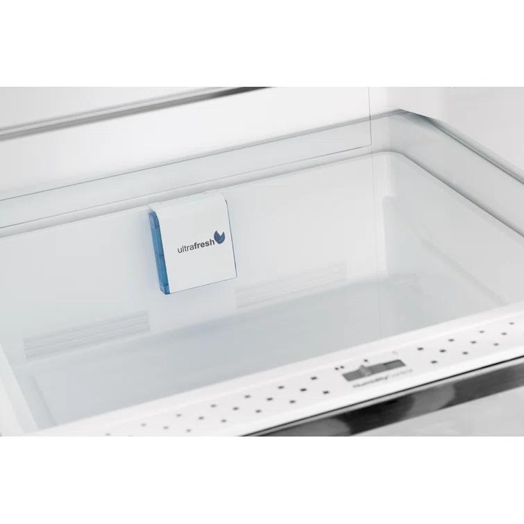 Unique Appliances Classic Retro 24 In 12 Cu.ft Bottom Mount Fridge Auto Defrost, Energy Star Certified, Counter Depth UGP-340L T AC