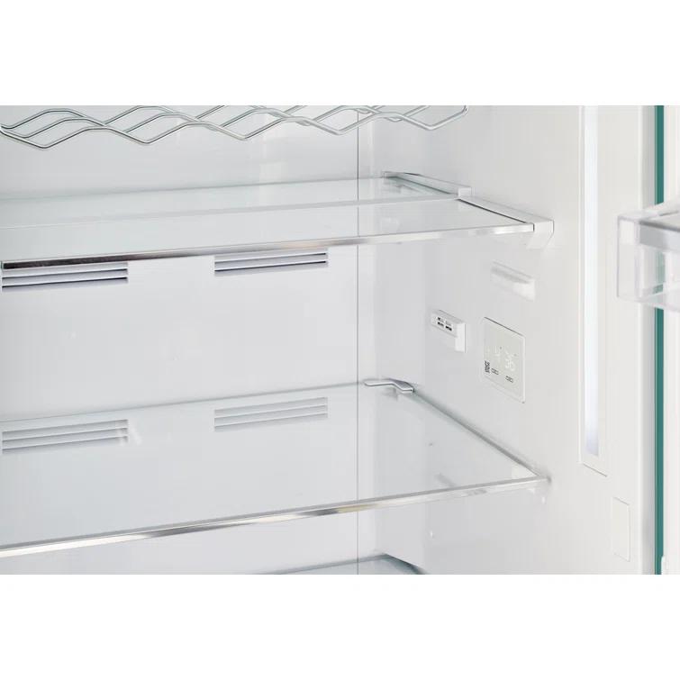 Unique Appliances Classic Retro 24 In 12 Cu.ft Bottom Mount Fridge Auto Defrost, Energy Star Certified, Counter Depth UGP-340L T AC