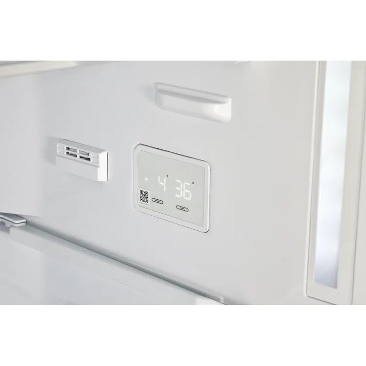 Unique Appliances Classic Retro 24 In 12 Cu.ft Bottom Mount Fridge Auto Defrost, Energy Star Certified, Counter Depth UGP-340L T AC