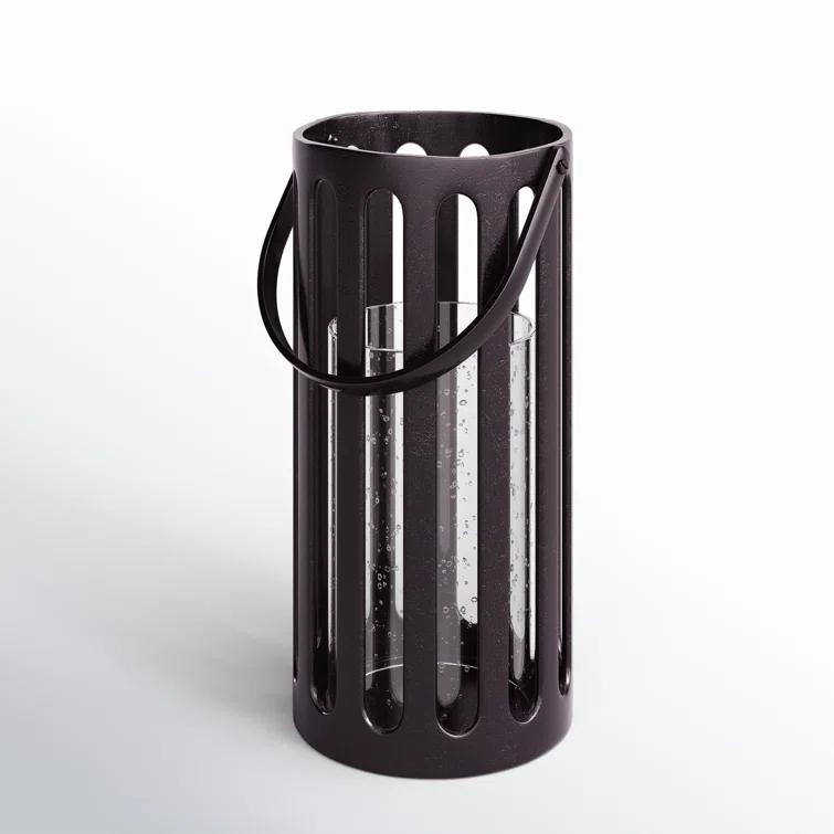 Plum & Post Huxley Hurricane Candle Holder Short