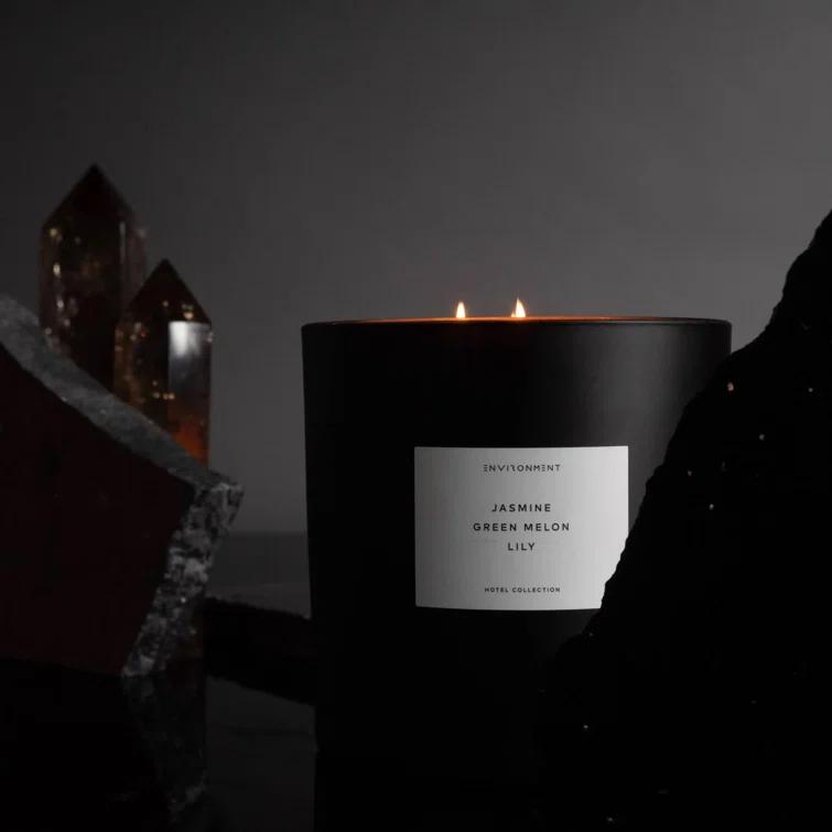 ENVIRONMENT 55oz Candle Inspired by Delano Beach Club Hotel® - Green Tea | Orange | Lemongrass