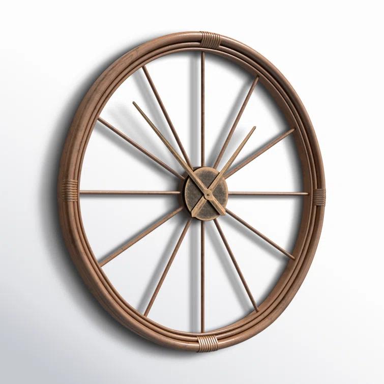 Joss & Main Gerena Oversized 30" Wall Clock