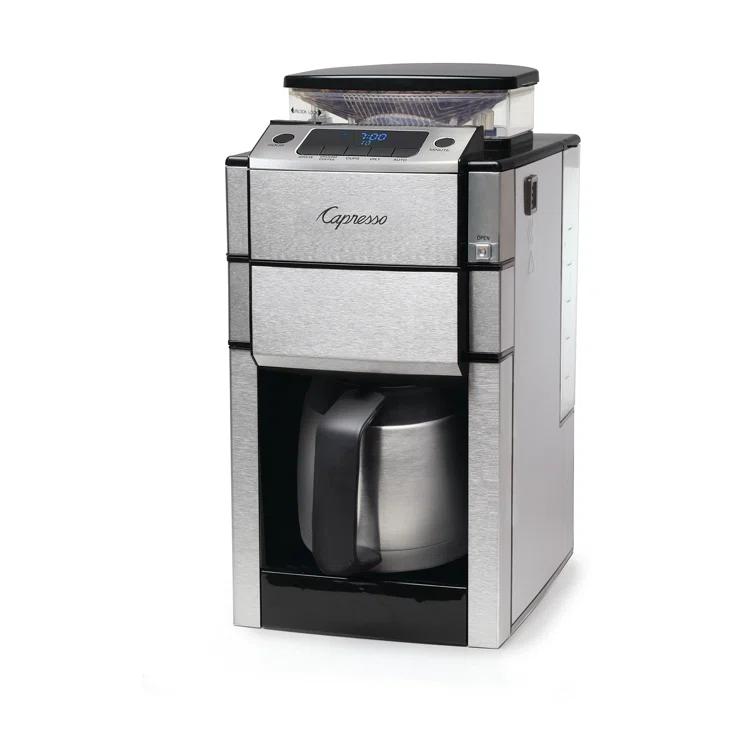 Capresso CoffeeTEAM Pro Plus 10-Cup Coffee Maker with Thermal Carafe