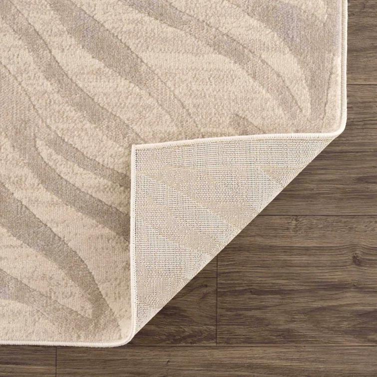 Edsel Oriental Light Gray/Beige Area Rug