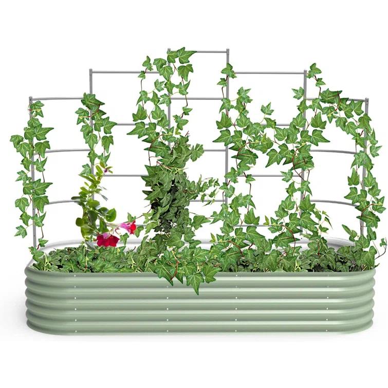 Add Ons 71'' H Metal Lattice Panel Trellis