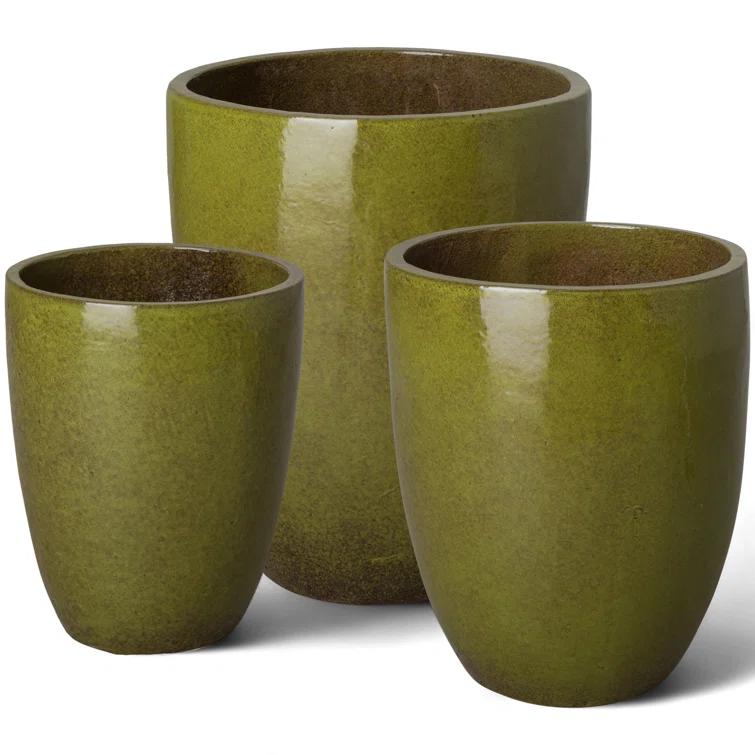 Emissary Rold Planter 15" x 20" - Green