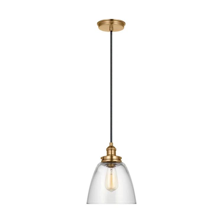 Topanga Single Light Glass Dimmable Pendant