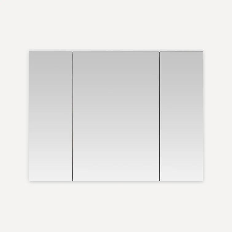 Royale Medicine Cabinet with Electrical Outlets, Defogger, Adjustable LED 3X Magnifying Mirror.