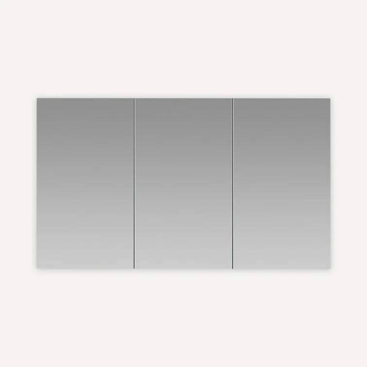 Royale Medicine Cabinet with Electrical Outlets, Defogger, Adjustable LED 3X Magnifying Mirror