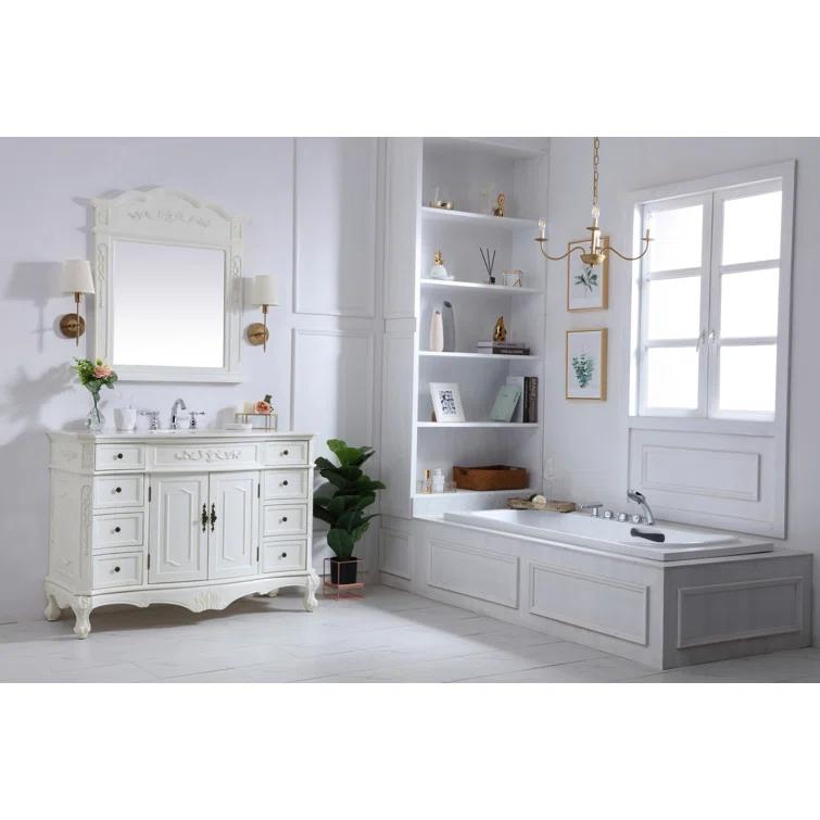 Lunette 48'' Single Bathroom Vanity with Top
