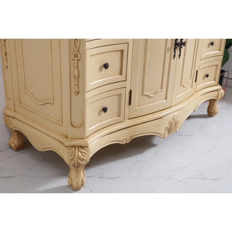 Lunette 48'' Single Bathroom Vanity with Top