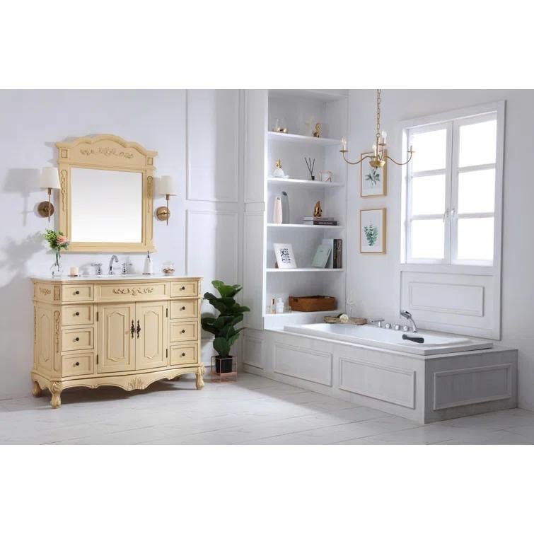 Lunette 48'' Single Bathroom Vanity with Top
