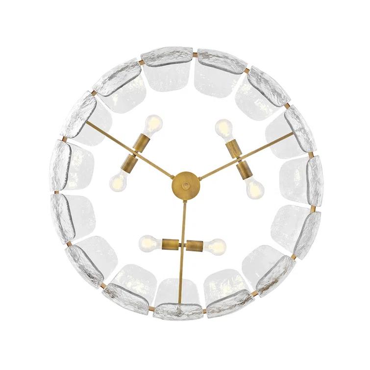 Bascom Drum Chandelier - Brass / 38.5"Dia